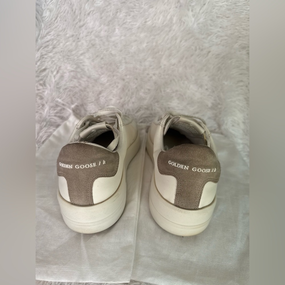 Golden Goose Women's White Pure Star Vegan Low-Top Sneaker - Picture 9 of 15